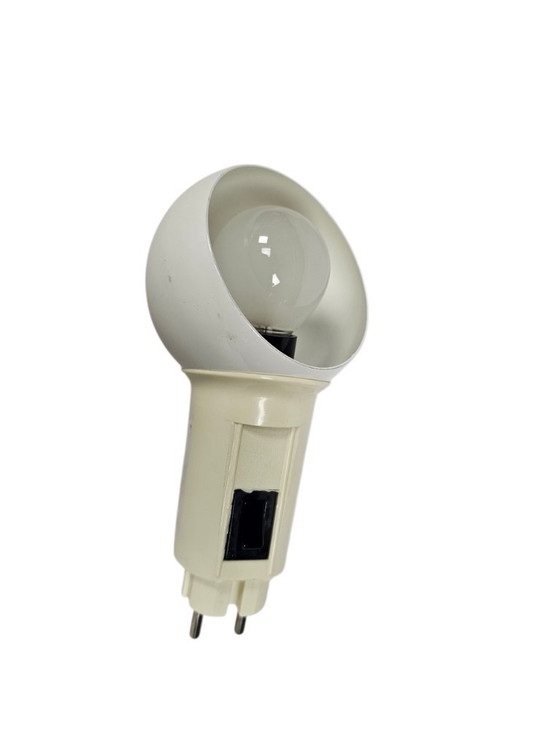Plug-in lamp with spherical shade, cream, Vrieland design, Table lamps, Plastic, Creme (photo 5 of 5)
