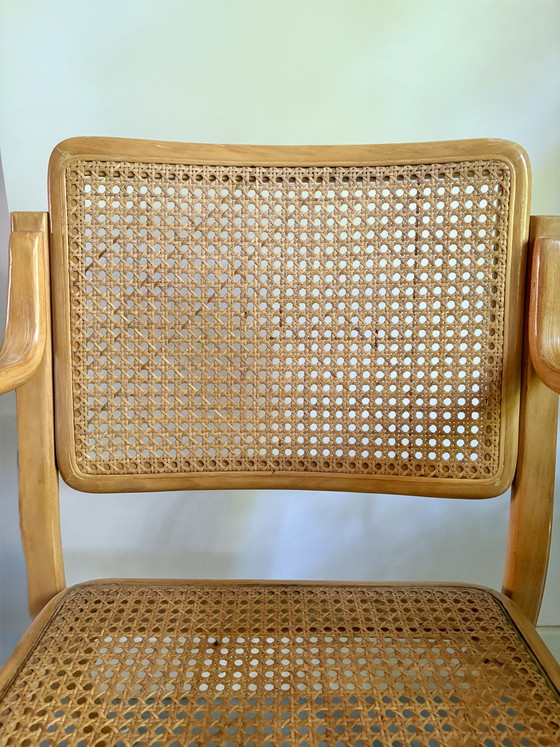 B-16 Stoel uit de jaren 70, ontworpen door Mirjana Maračić – Mundus, Fauteuils, Wood, Rattan (photo 8 of 11)