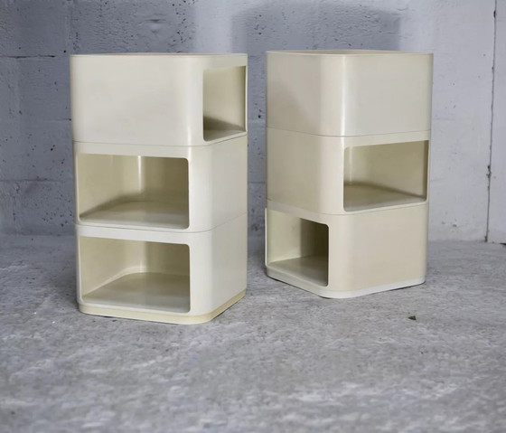 Image 1 of Anna Castelli, Kartell: Moduli contenitori, 1970 circa