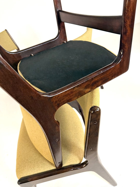 Image 1 of 4 chaises de salle à manger restaurées, modèle 89, Erik Buch '60