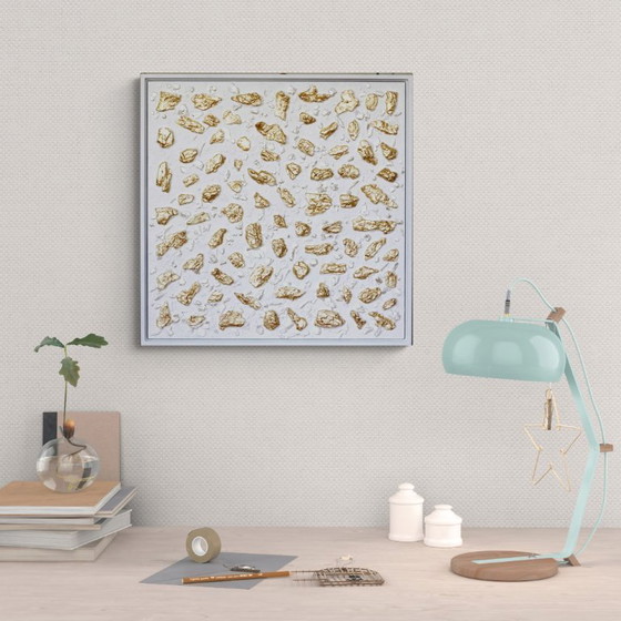 Image 1 of Pépites d'or - 63 x 63 cm