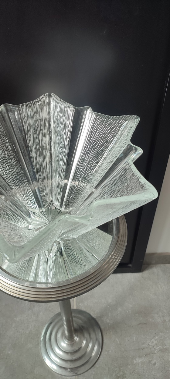 Image 1 of Grote vintage XXL kom van Walther Glas
