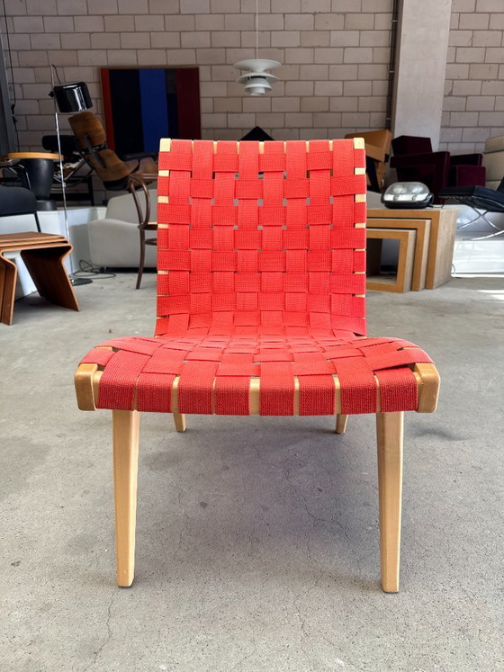 Knoll Risom lounge chair, Jens Risom – Poltrone, Tessile, Legno (photo 7 of 14)