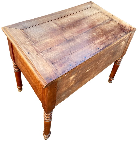 Bureau Plat Style Louis Philippe – Bureaux, Wood (photo 6 of 8)
