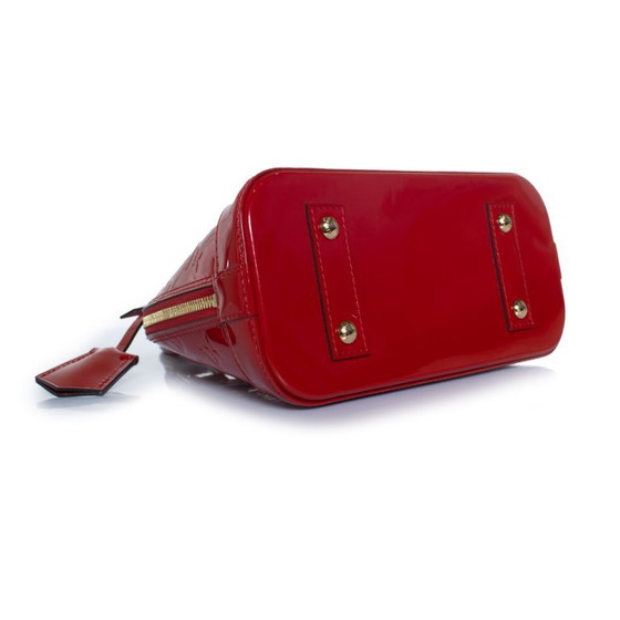 Louis Vuitton, Monogram Vernis Alma BB in Cerise – Top handle bags, Calfskin (photo 5 of 13)
