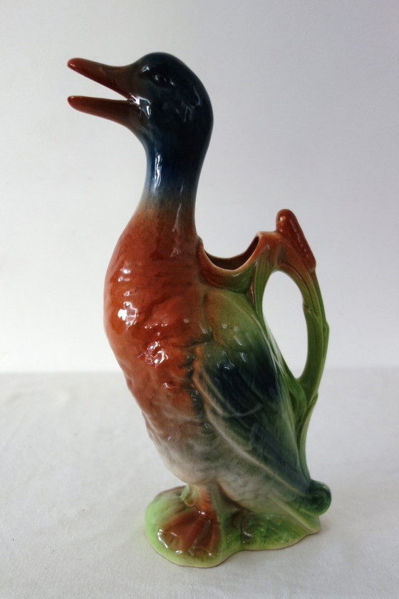 Image 1 of Brocca d'anatra in barbotine St Clément #2