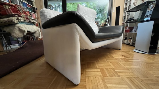 Image 1 of Cor Design Sofa leather black-white