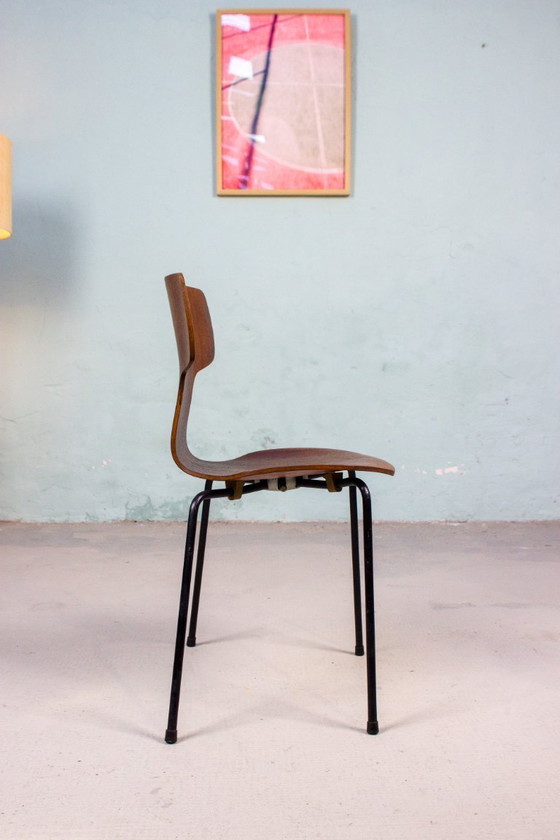 Image 1 of 4 x Arne Jacobsen Fritz Hansen 3103 Hammer Chair, jaren 60 vintage