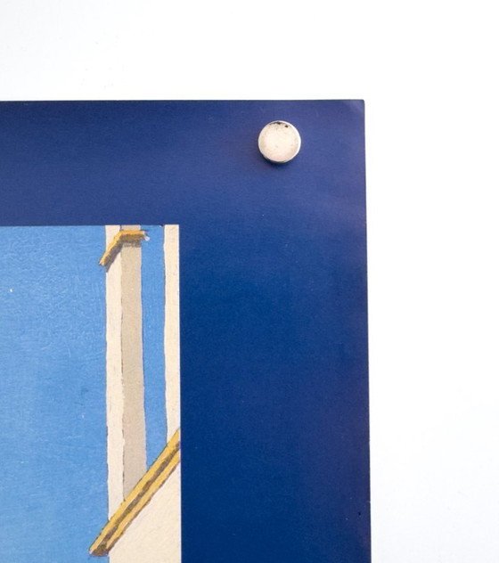 Image 1 of 🌤️ Olympische Spelen Barcelona '92 – 1990 – Originele poster van Guillermo Pérez Villalta | 70 × 50 cm | Spanje