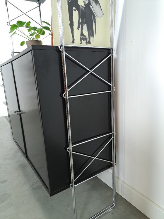 Image 1 of Ensemble d'armoires et d'étagères modulaires Denka de design danois