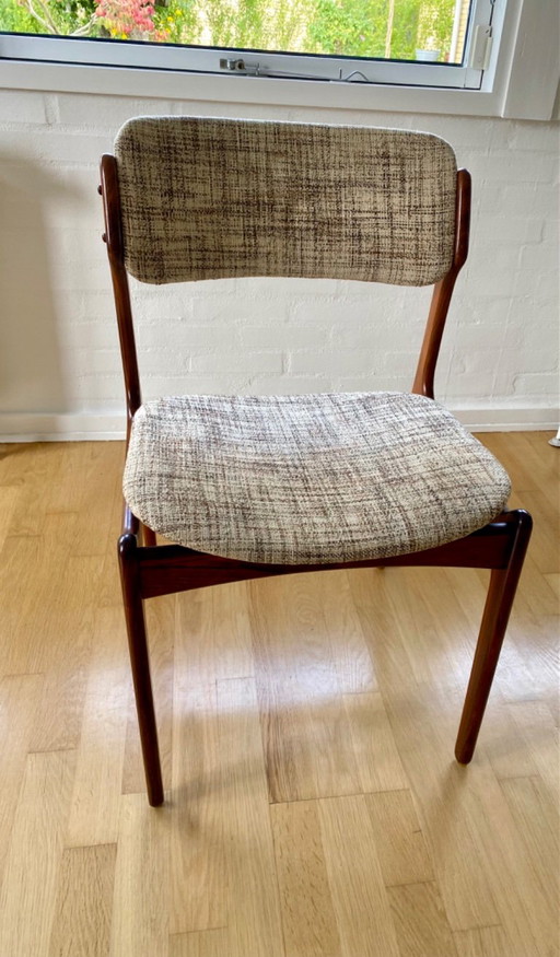 Sedia da pranzo Erik Buch in palissandro – eetkamerstoelen, Wood (photo 2 of 7)
