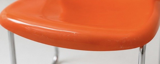 Image 1 of Set di 4 sedie a dondolo vintage Drabert - Gerd Lange
