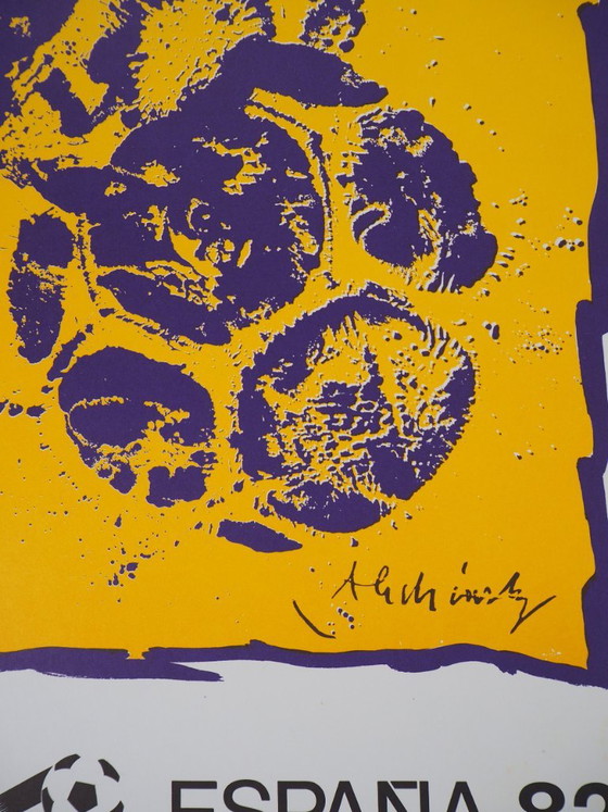 Pierre Alechinsky: Copa del Mundo, Original signed lithograph poster – Paper (photo 5 of 5)