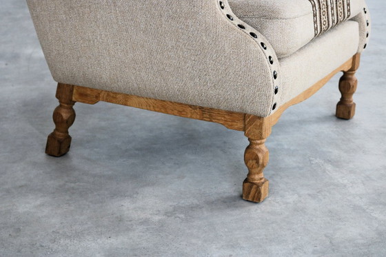 Image 1 of Brutalist Deense fauteuil 