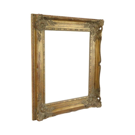 Image 1 of Antique Classic Gold Leaf Frame 74cm