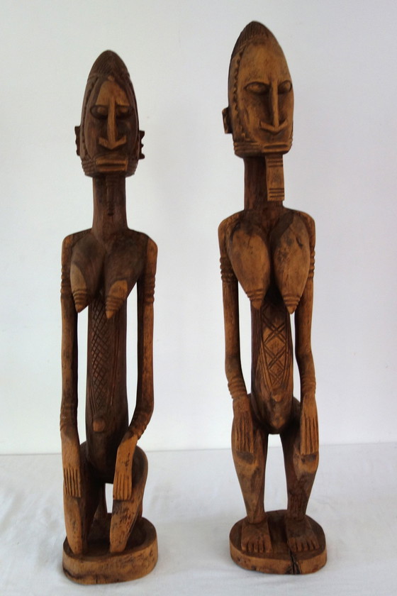 Image 1 of Statue d'Ancêtre Hermaphrodite Dogon Bombou-Toro (Mali)