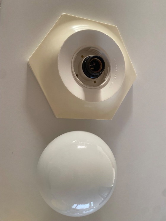 Image 1 of Vintage W.L.R. Hexagon - Ceiling lamp - Wall lamp