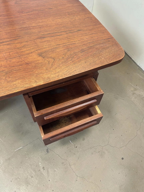 Danish Teak Desk by Gunnar Nielsen Tibergaard, 1960s – Scandinavian (photo 3 of 3)