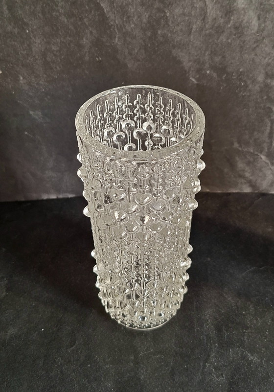 Image 1 of Sklo Union Hermanova Hut Candle Wax vase. František Pečený 1974.