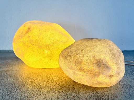 ‘DORA’ MOON ROCKS BY ANDRÉ CAZENAVE FOR SINGLETON, ITALY, 1970s