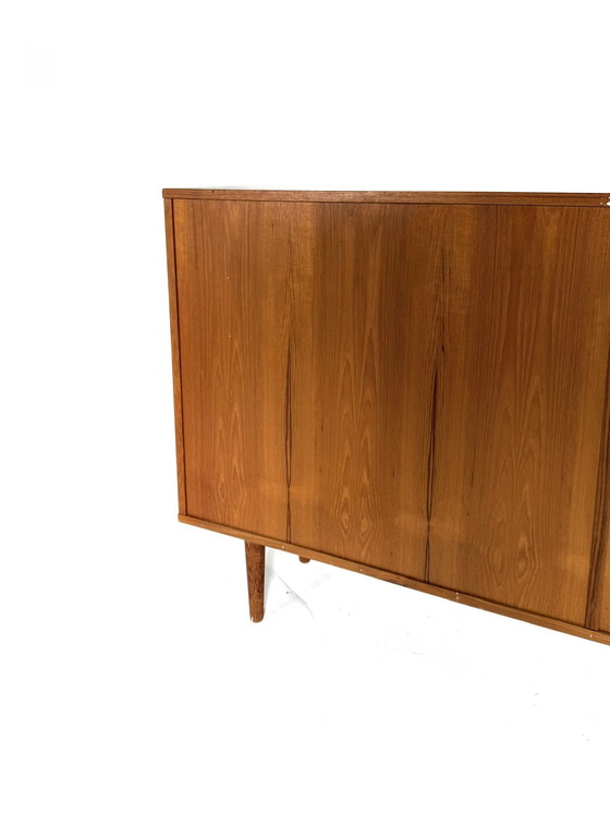 Image 1 of Mobile/libreria vintage danese in teak con scomparti, anni '60