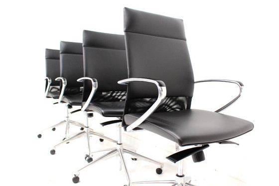 Image 1 of Like new! ART COLLECTION Executive office chair, desk chair with premium leather from the boardroom!