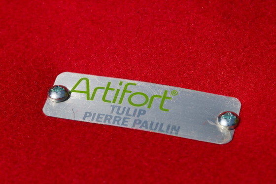 Image 1 of 4x Little Tulip Artifort – bureau/vergader draaistoelen