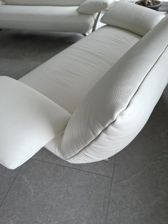 Image 1 of Rolf Benz 2-Sitzer + 3-Sitzer Lederausstattung, aufgearbeitet