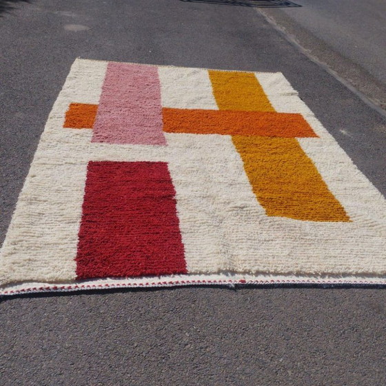 Image 1 of Tapis berbère en laine authentique 250cmx200cm