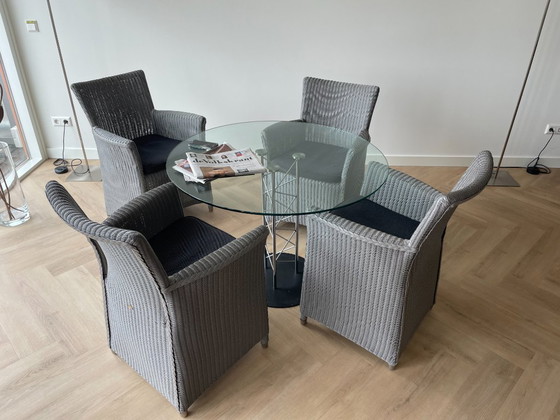 Image 1 of Lloyd Loom Esszimmerstühle. 6 Stück