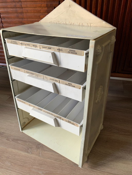 Cassettiera Max Factor Classic Vintage - Trucco occhi - Anni '80/'90