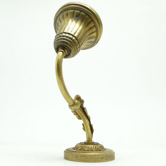 Wandlampe im Jugendstil aus dem frühen 20. Jahrhundert, Deutschland – Wandleuchten, Brass (photo 3 of 9)