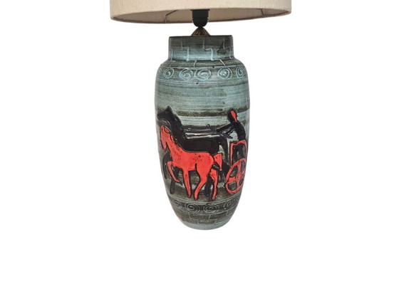 Image 1 of XL Fat Lava - Vloerlamp - origineel  - Mid century - W- Germany - 70's 