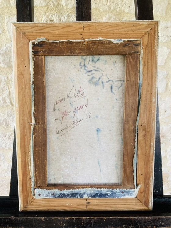 Image 1 of Javier Vilato, Composition, 1956, peinture à l'huile sur toile, encadrée