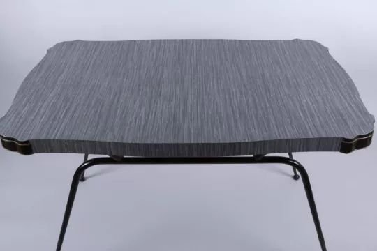 Vintage Mid-Century Formica Table by Arvin (USA, 1950s), Arvin Modern Living Furniture, Dining tables, Metal (photo 5 of 5)