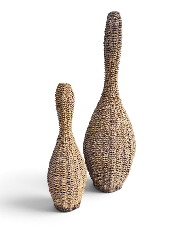 Pair of Rope Lamps – Table lamps, Other (photo 3 of 6)