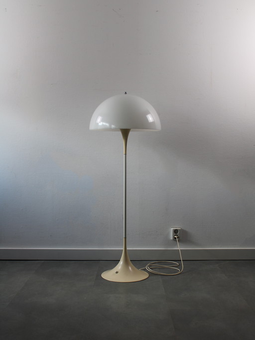 Vintage Dänische Stehlampe von Verner Panton für Louis Poulsen