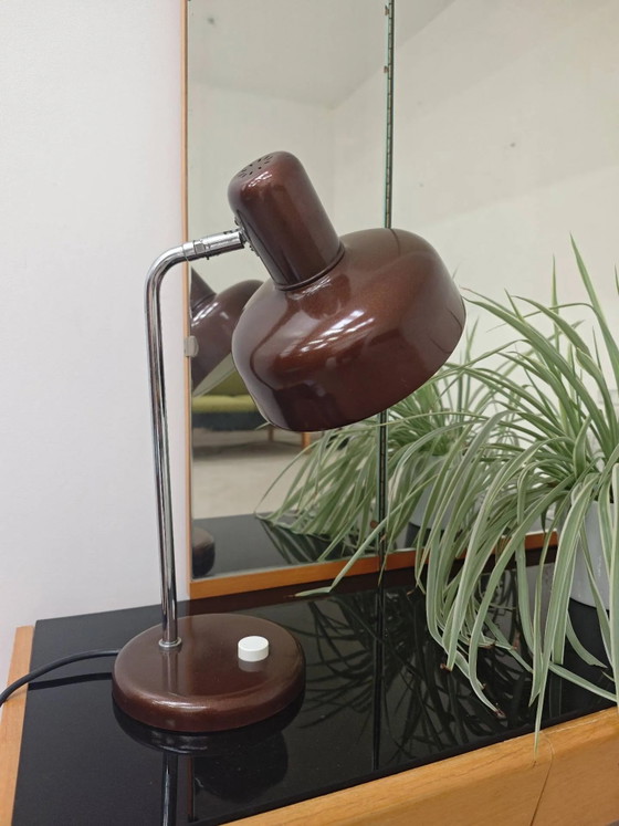 Szarvasi table lamp Hungary 1960 – Metal, Vintage (photo 8 of 13)