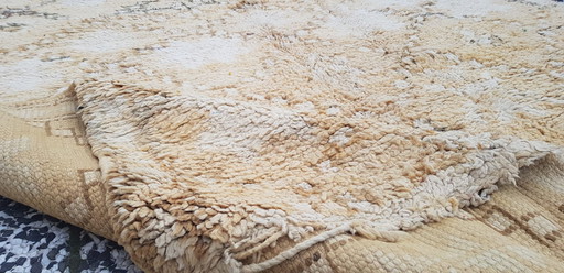 Handgeknoopt Berber kleed wol 219x156cm