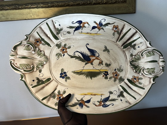 Image 1 of Soupière Capodimonte Faïance estilo Renacimiento 