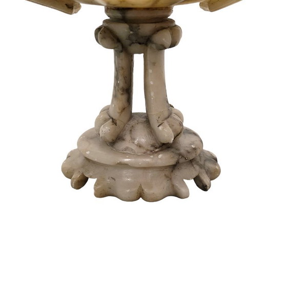 Image 1 of Antica tazza italiana in alabastro, del 1900 circa