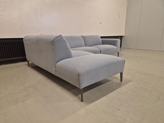 Image 1 of Feelings Wonen - Corner Sofa - Grey - Fabric - Design - Sale