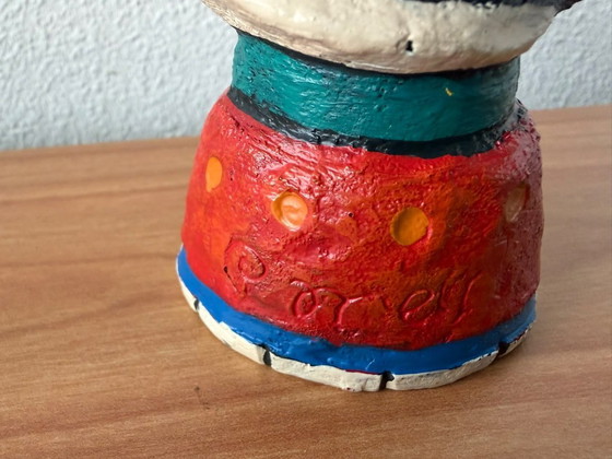 Image 1 of Figura/tapón de botella colorido de Clemens Briels