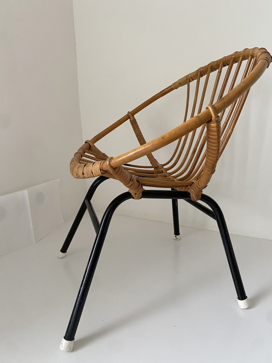 Image 1 of Rohé Noordwolde Sliedregt kinderstoel ca1956