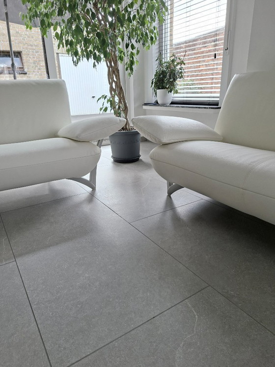 Image 1 of Rolf Benz 2-Sitzer + 3-Sitzer Lederausstattung, aufgearbeitet