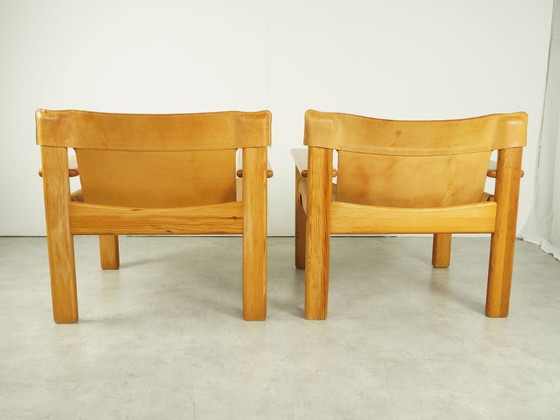 Image 1 of 2xKarin Mobring Natura Lounge Chair Design vintage metà secolo