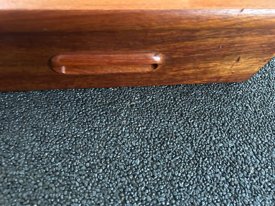 Vintage Teak Floating Nightstands, Webe, Wood, Brown (photo 7 of 13)