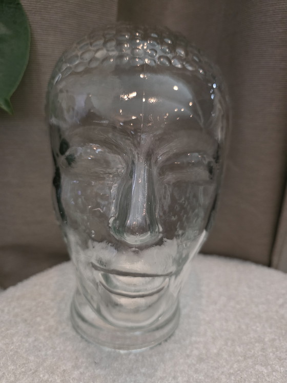 Image 1 of Testa di vetro vintage anni '70