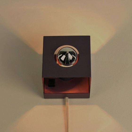 Image 1 of Kubus Space-Age wall/table lamp.