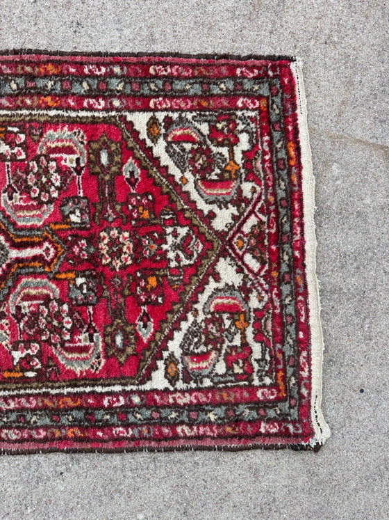 Small antique Hamadan Persian rug, Rugs & carpets, Wool, Red (photo 12 of 15)